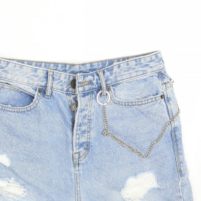 Denim Co. Mens Blue  Denim Chino Shorts Size 30 in