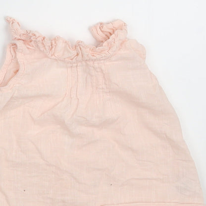 Matalan Girls Pink   Basic Button-Up Size 12-18 Months