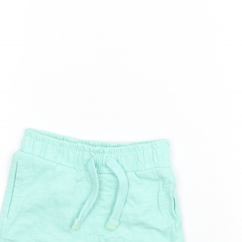 Mothercare Girls Green   Cropped Trousers Size 18 Months