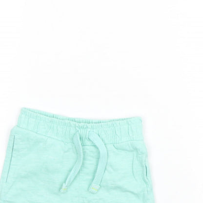 Mothercare Girls Green   Cropped Trousers Size 18 Months