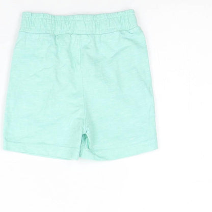 Mothercare Girls Green   Cropped Trousers Size 18 Months