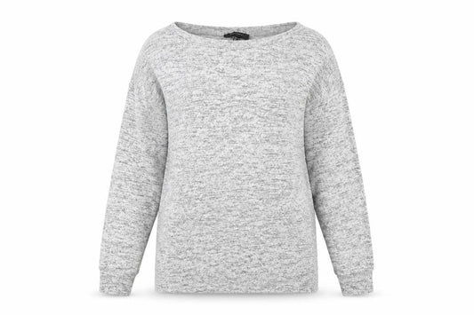 Womens UK Size 10 Atmosphere Grey Pullover Jumper