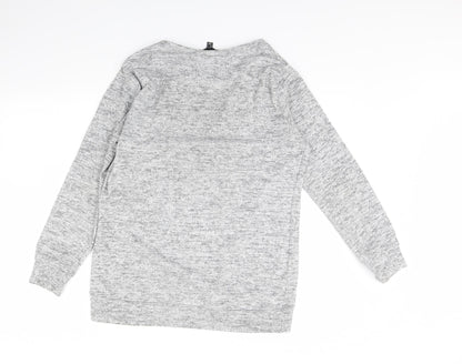 Womens UK Size 10 Atmosphere Grey Pullover Jumper