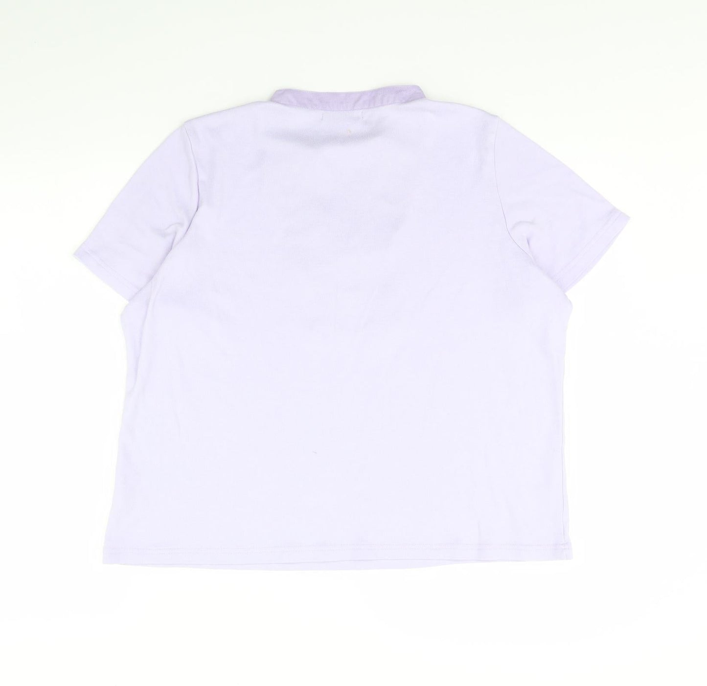 Womens UK Size L BM Purple Basic Blouse