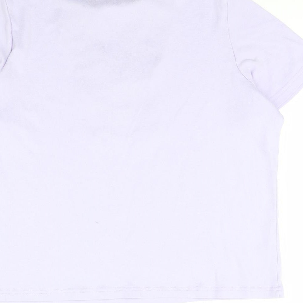 Womens UK Size L BM Purple Basic Blouse