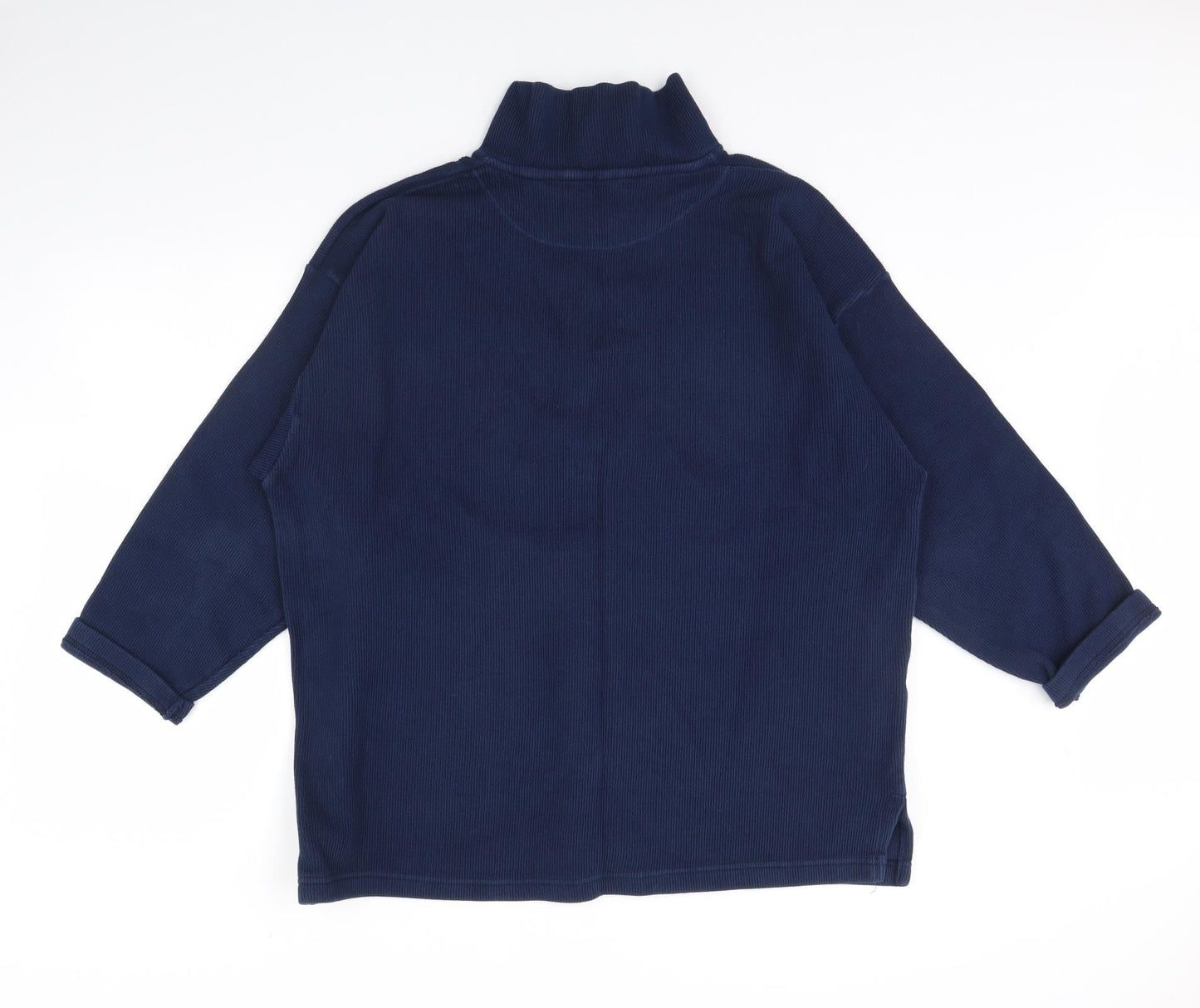 Preworn Mens Blue   Henley Jumper Size S