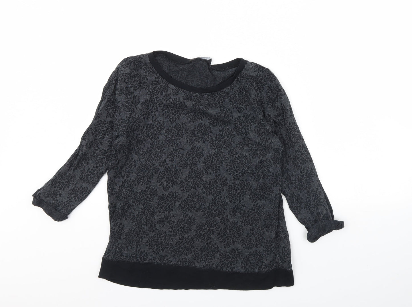 Womens UK Size 14 Dorothy Perkins Grey Pullover Jumper