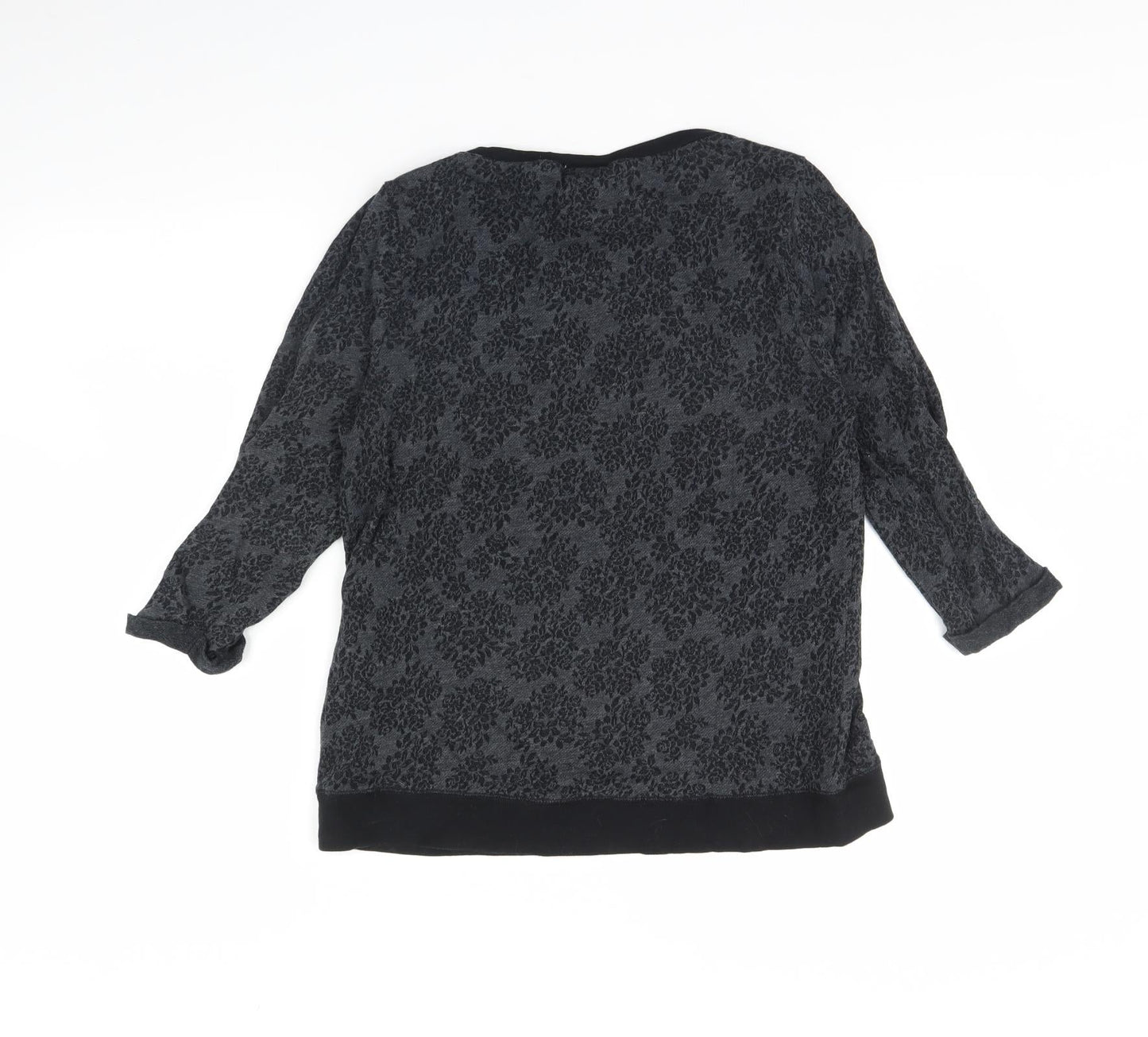 Womens UK Size 14 Dorothy Perkins Grey Pullover Jumper