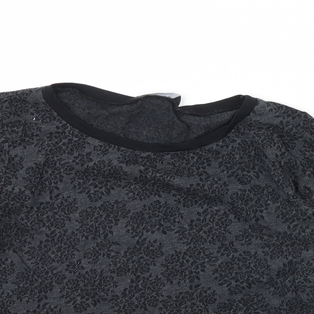 Womens UK Size 14 Dorothy Perkins Grey Pullover Jumper