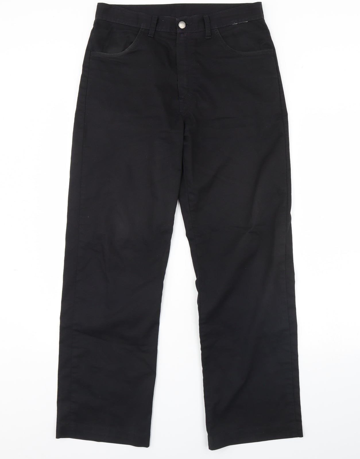 Womens UK Size 34 in Preworn Regular Fit  Black Trousers