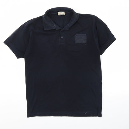 Ultimate Clothing Company Mens Blue    Polo Size S
