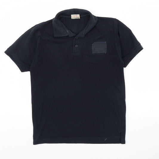 Ultimate Clothing Company Mens Blue    Polo Size S