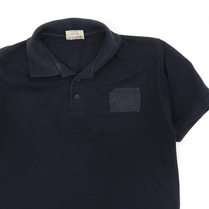 Ultimate Clothing Company Mens Blue    Polo Size S