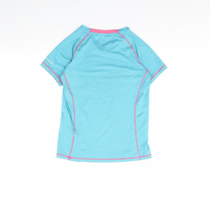 Technical Womens Blue   Basic T-Shirt Size 8