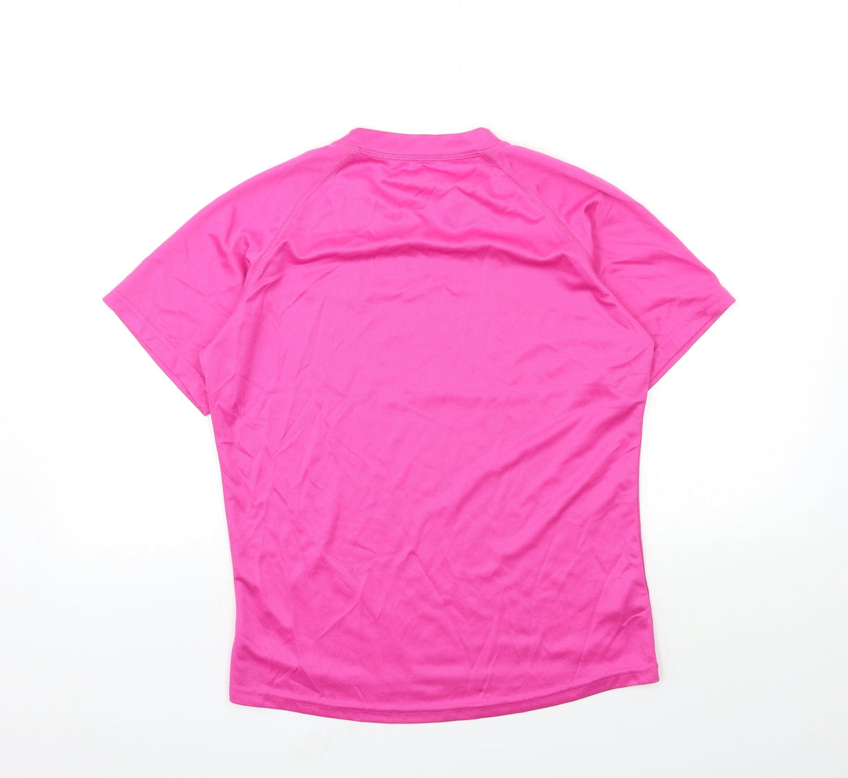 Back view of Hi Gear women’s pink basic t-shirt, size UK 12