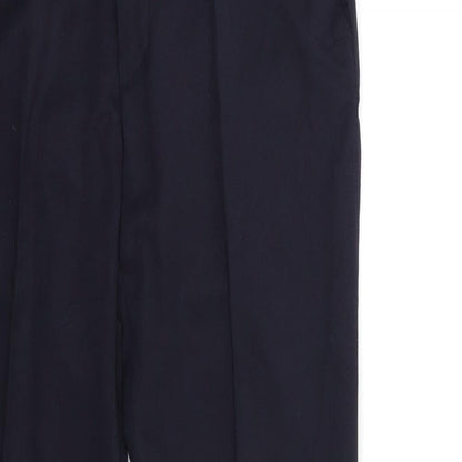 Preworn Mens Blue   Dress Pants Trousers Size 34 in L30 in