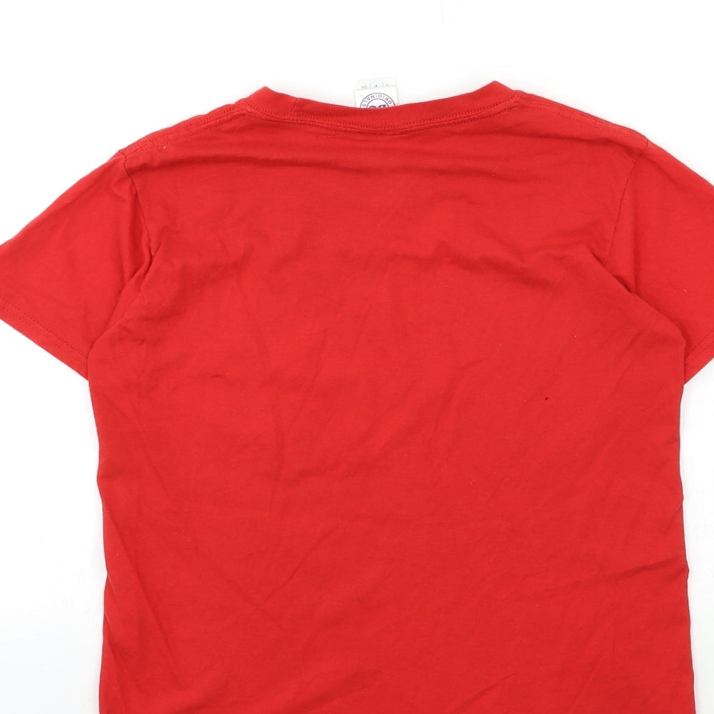 DC Comics Womens Red   Basic T-Shirt Size S