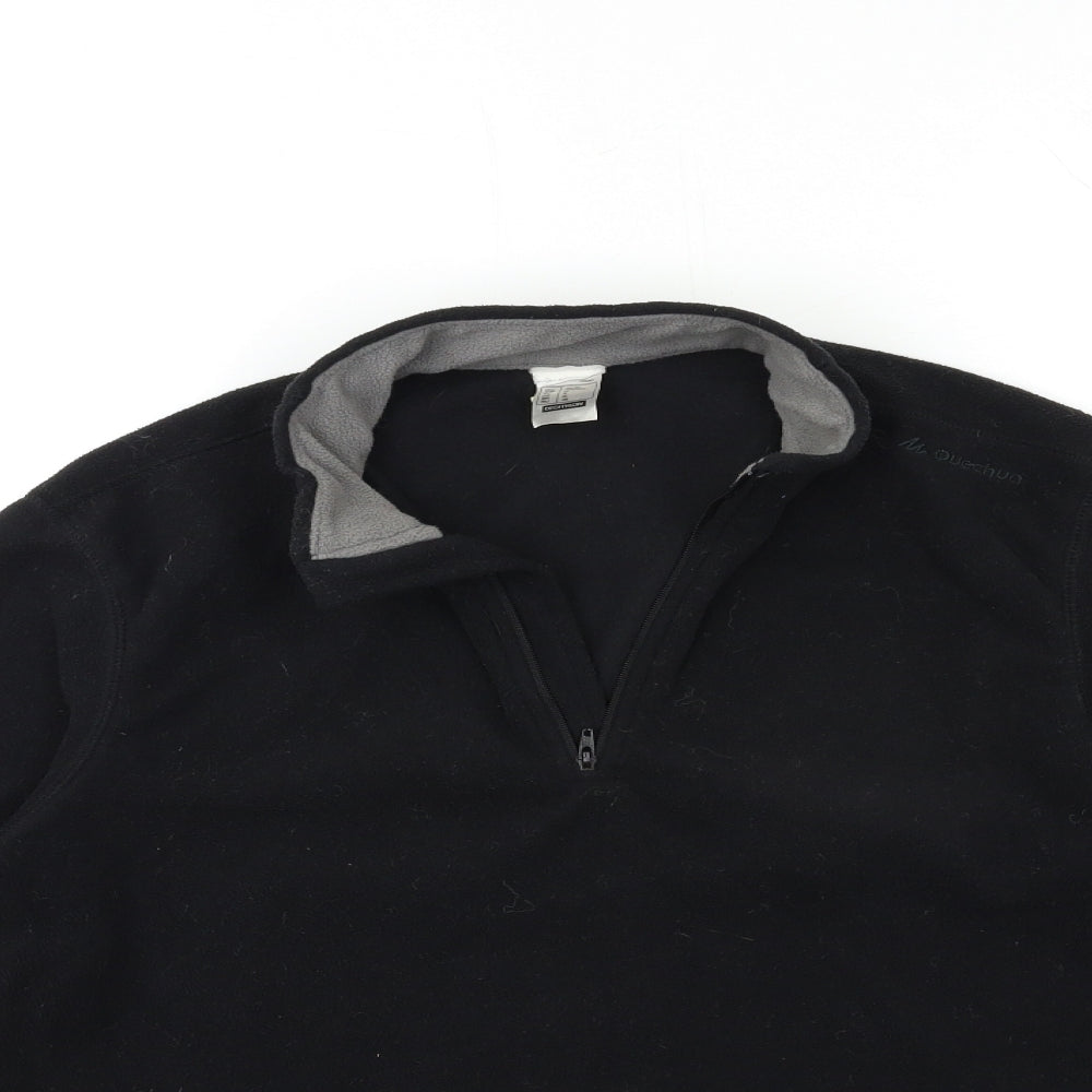 Womens UK Size M DECATHLON Black Jacket