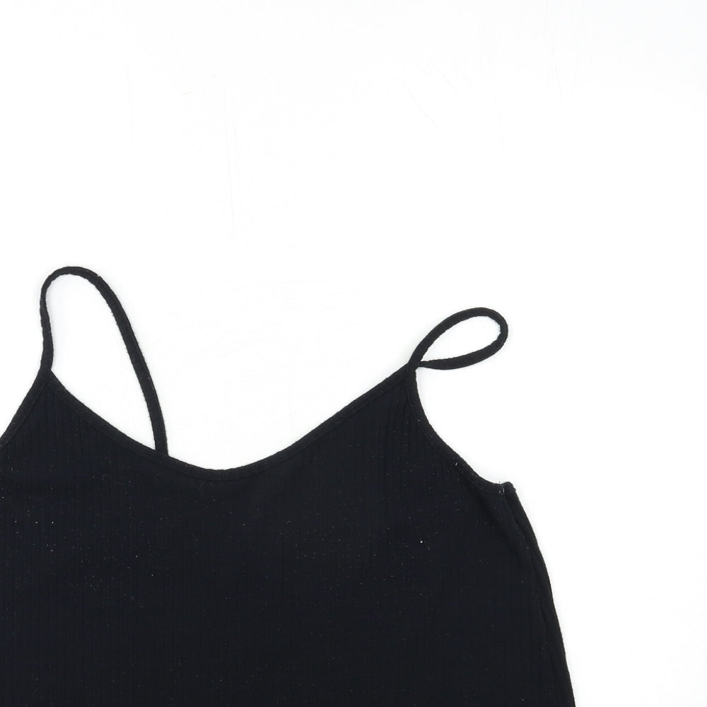 Boohoo Womens Black   Basic Tank Size 16