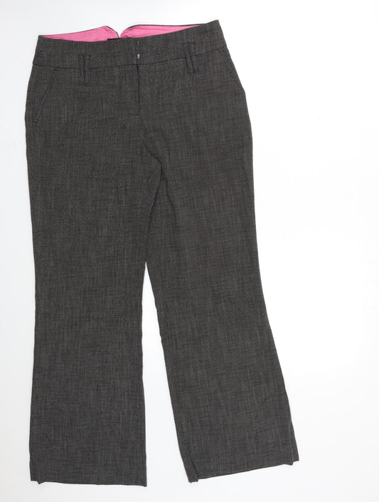 Womens UK Size 31 in NEXT Regular Fit  Black Trousers