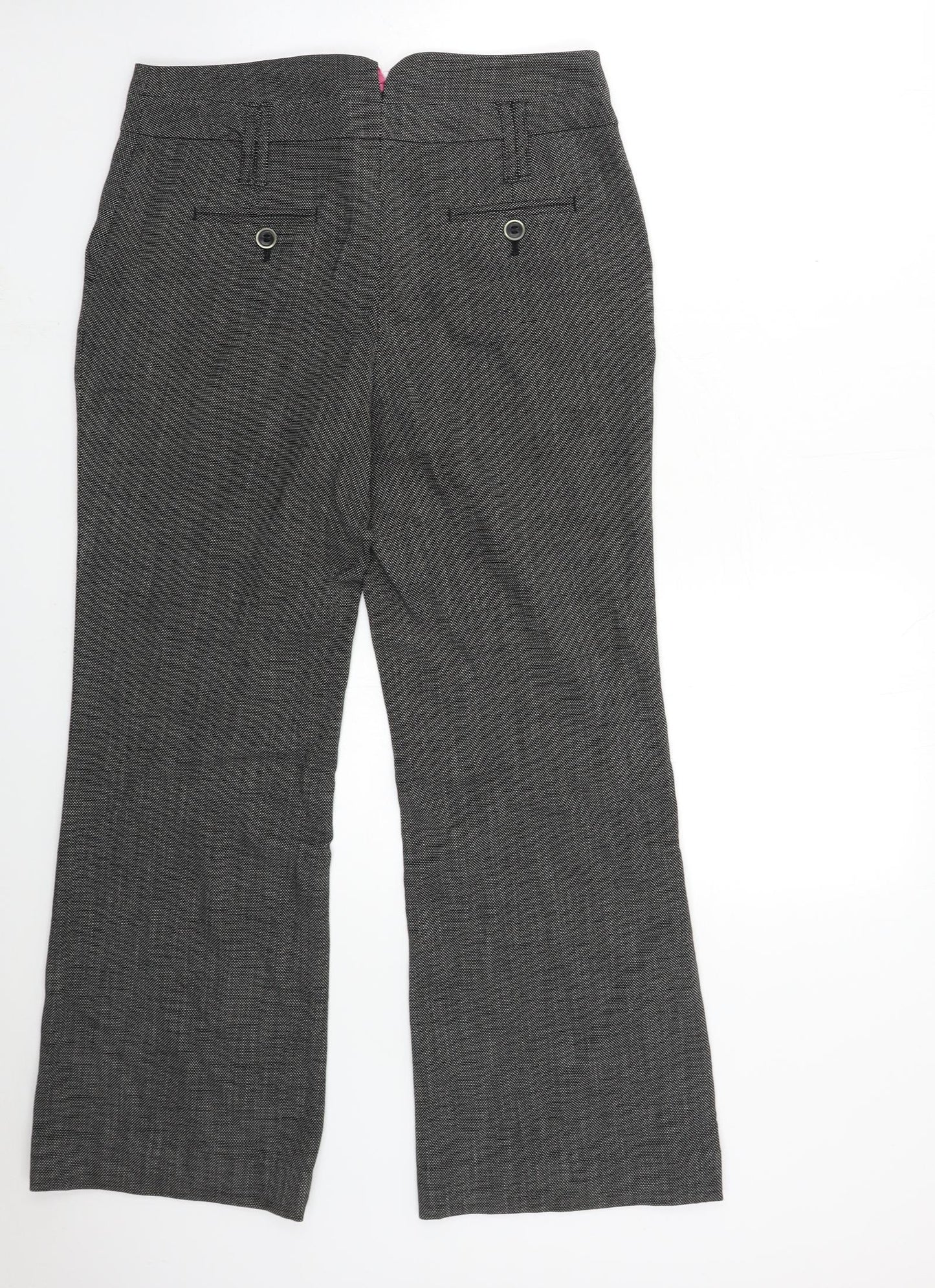 Womens UK Size 31 in NEXT Regular Fit  Black Trousers