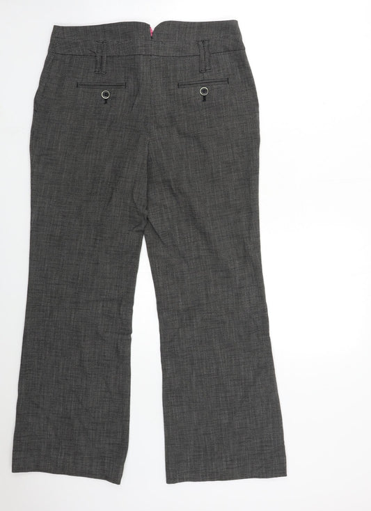 Womens UK Size 31 in NEXT Regular Fit  Black Trousers
