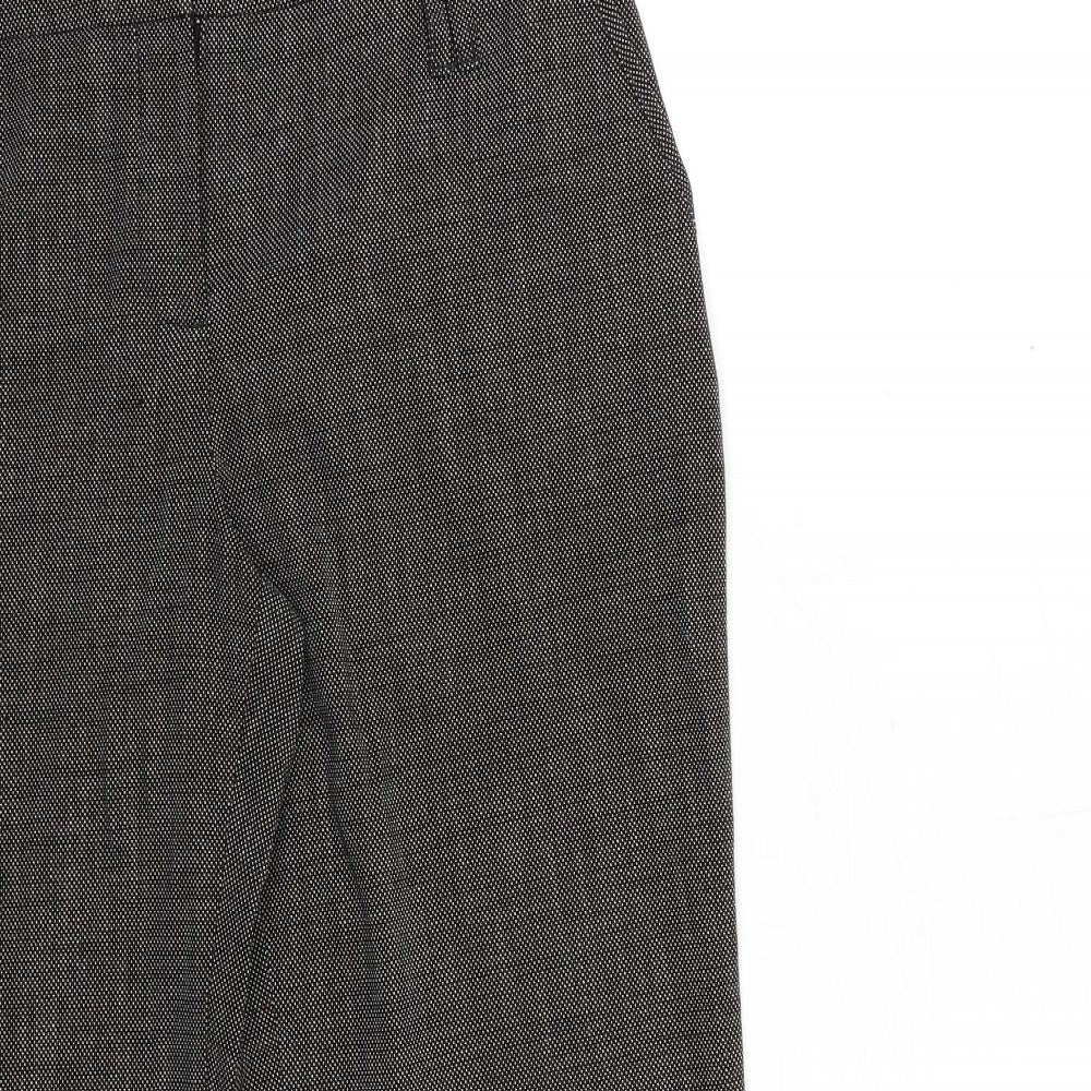 Womens UK Size 31 in NEXT Regular Fit  Black Trousers