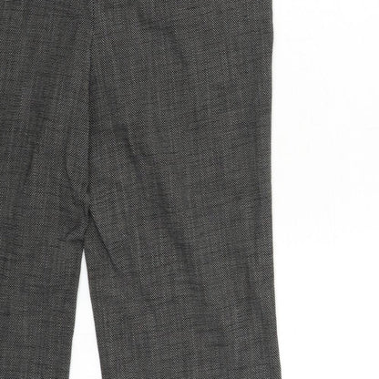Womens UK Size 31 in NEXT Regular Fit  Black Trousers