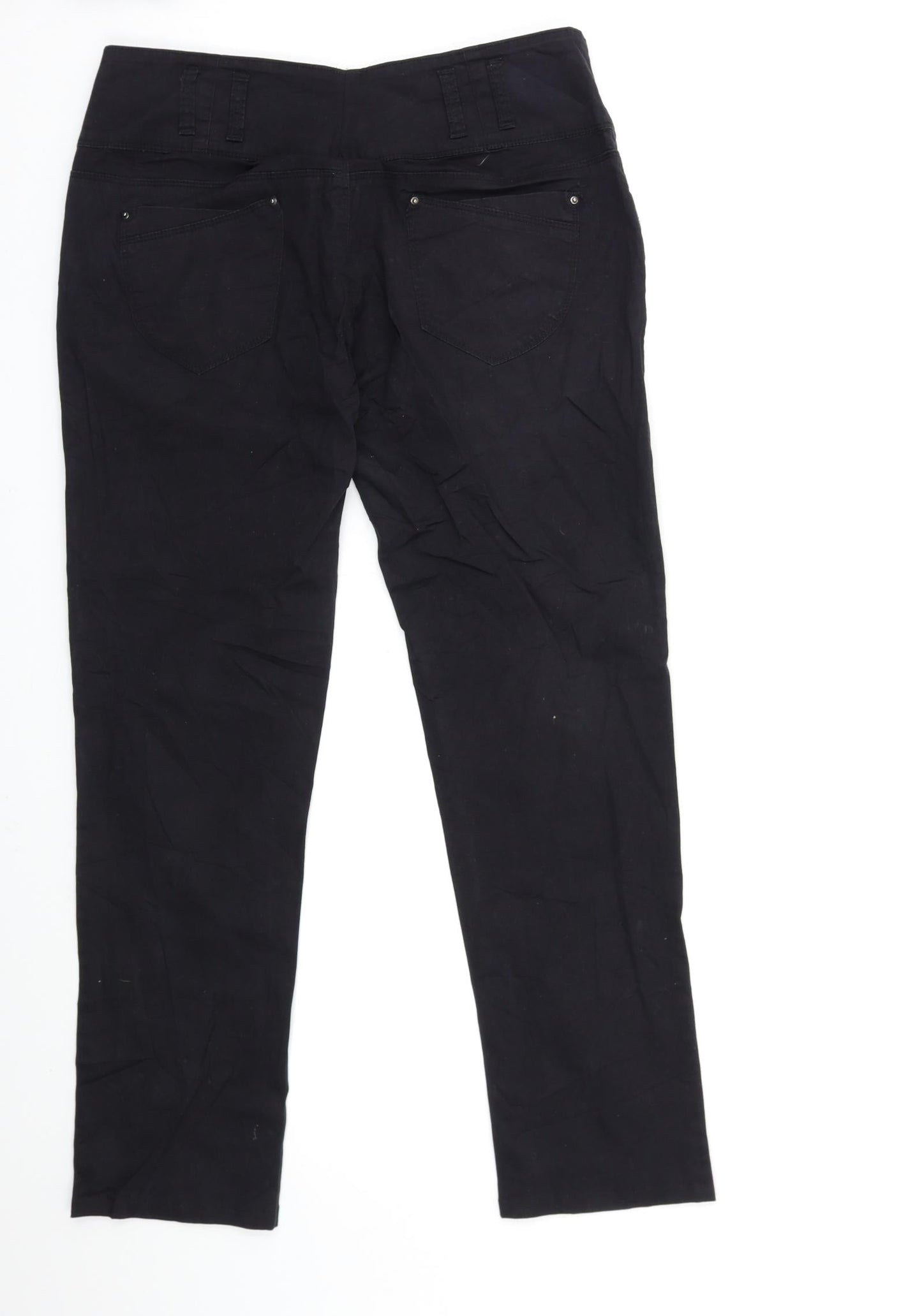 Womens UK Size 30 in Preworn Regular Fit Skinny Black Jeans