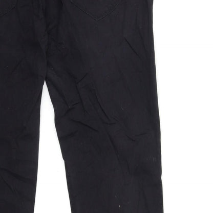 Womens UK Size 30 in Preworn Regular Fit Skinny Black Jeans