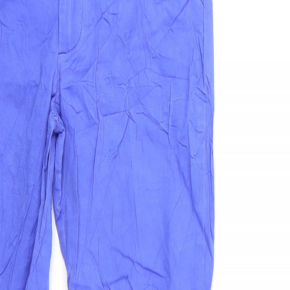 raged Womens Blue   Trousers  Size 8 L25 in