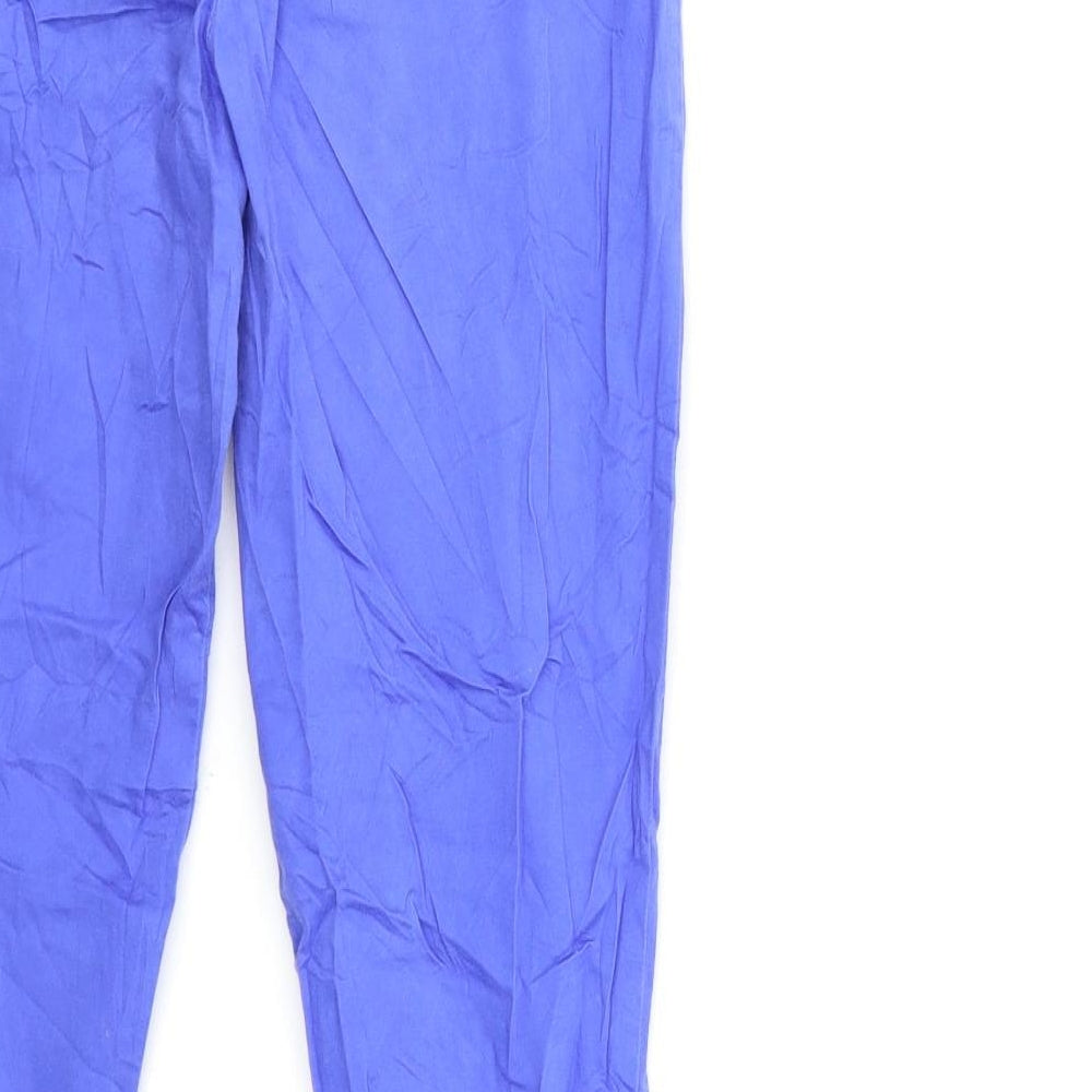 raged Womens Blue   Trousers  Size 8 L25 in