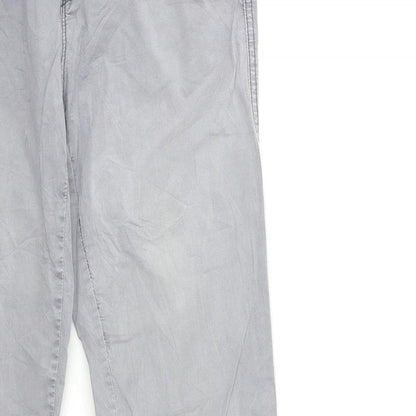 Street One Womens Grey   Snow Pants Trousers Size 34 in L32 in