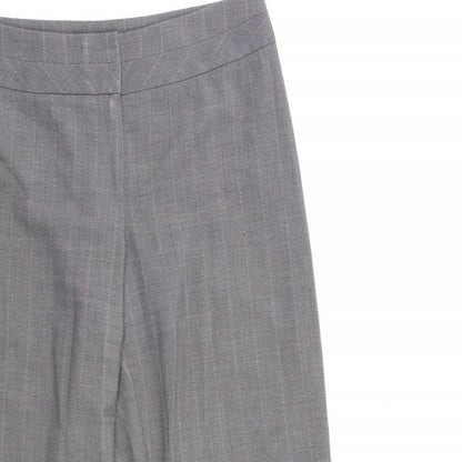 Womens UK Size 12 Marks and Spencer Regular Fit  Grey Trousers