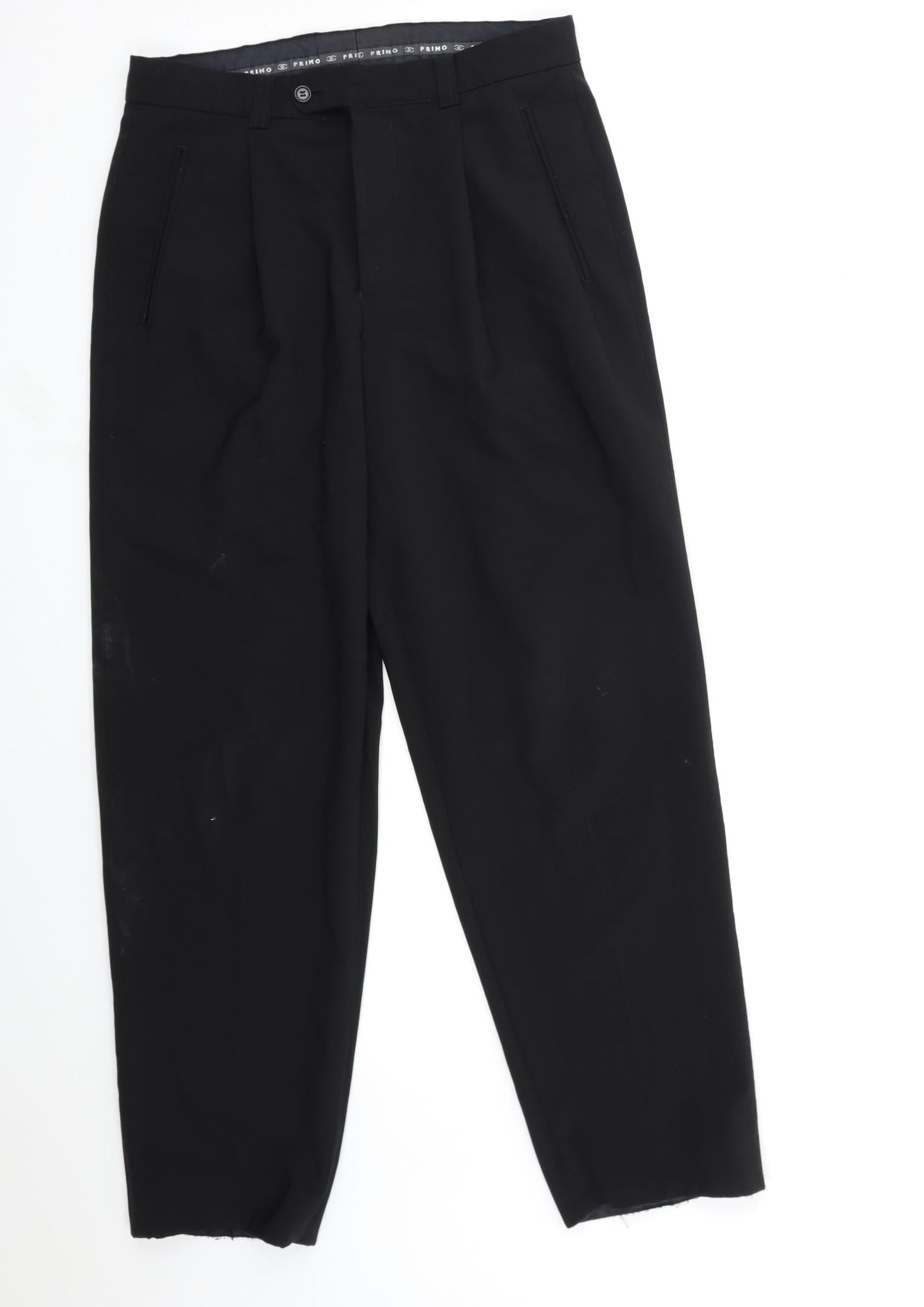 primo Womens Black   Trousers  Size 32 in L30 in