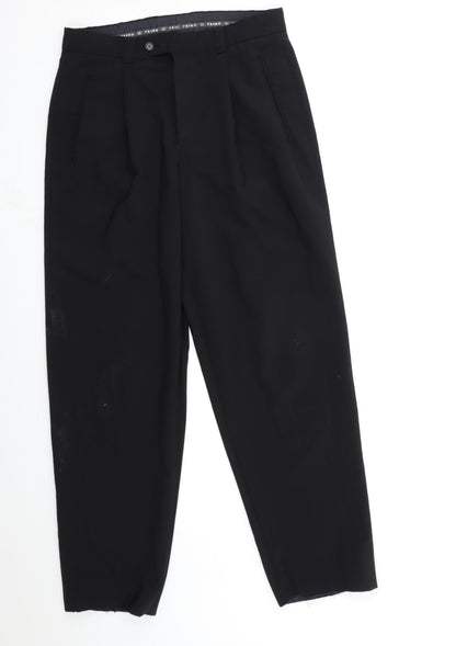 primo Womens Black   Trousers  Size 32 in L30 in