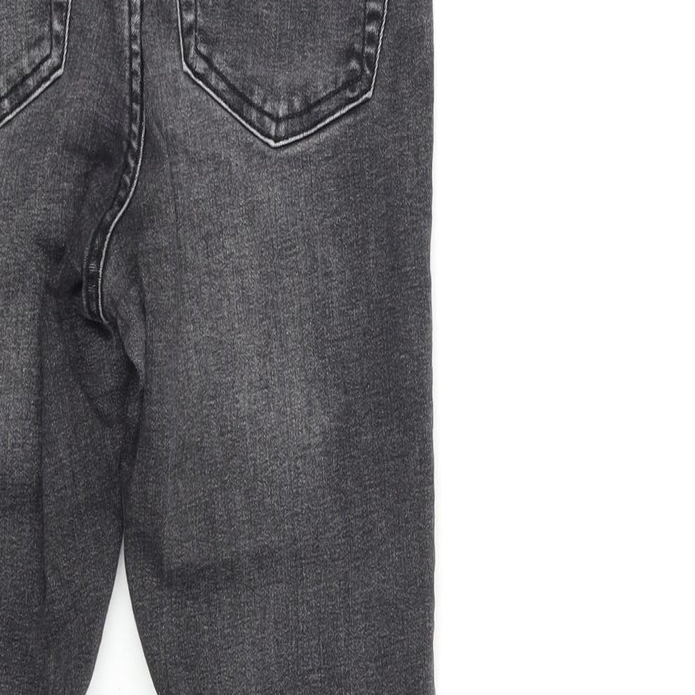 Denim & Co. Womens Black  Denim Skinny Jeans Size 8 L26 in