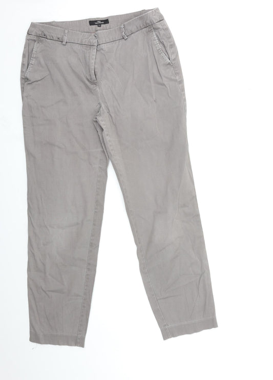 NEXT Womens Grey   Skinny Jeans Size 12 L28 in