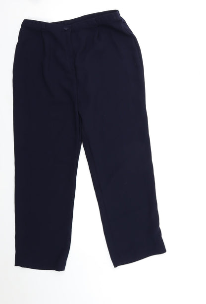 Autonomy Womens Blue   Trousers  Size 14 L28 in