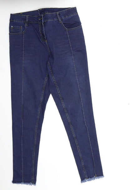 Reload Womens Blue  Denim Skinny Jeans Size 30 in L30 in