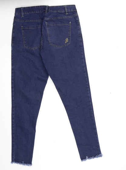 Reload Womens Blue  Denim Skinny Jeans Size 30 in L30 in