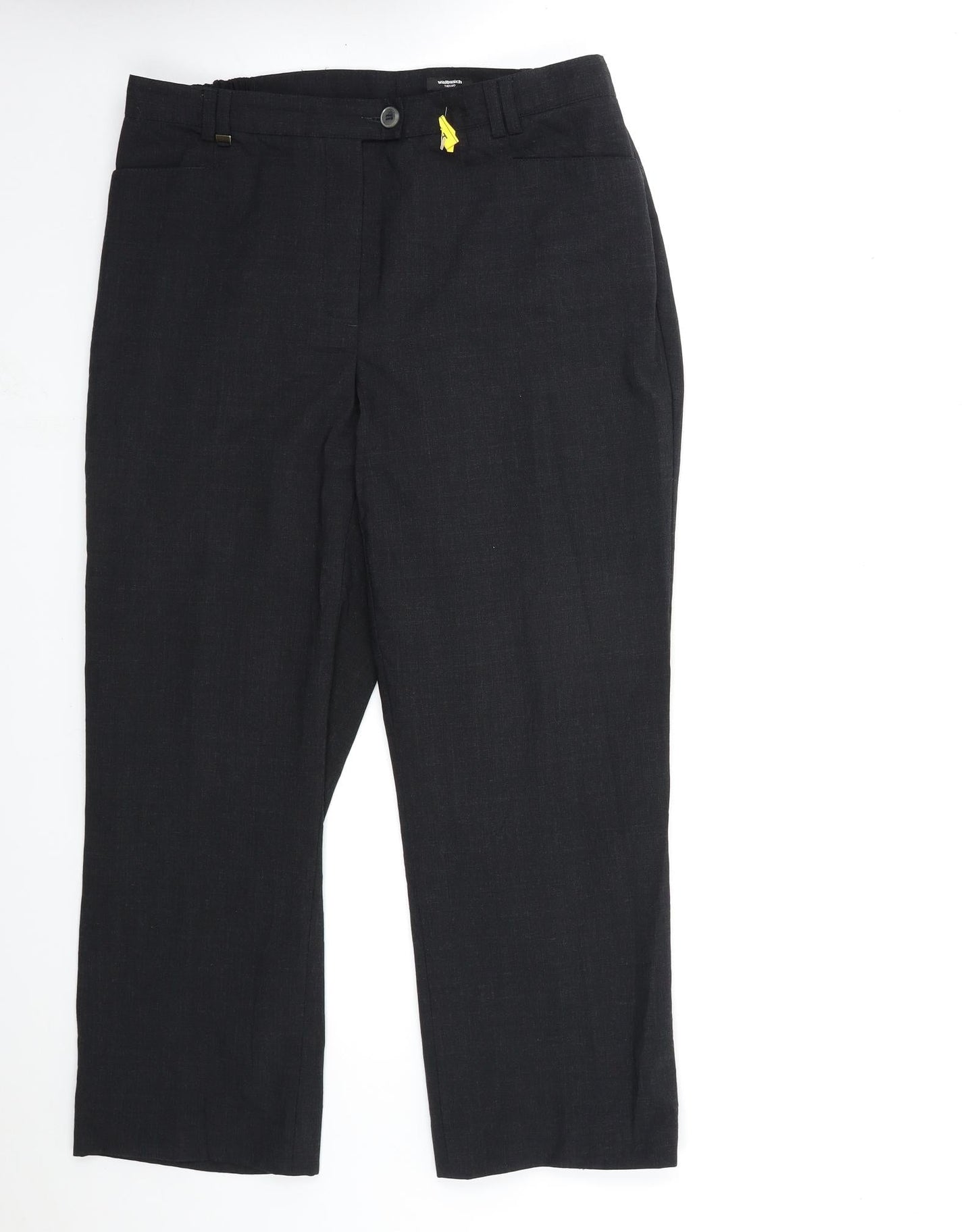 Mens UK Size 32 in warbush Regular Fit  Black Trousers