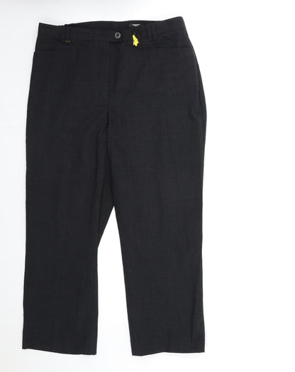 Mens UK Size 32 in warbush Regular Fit  Black Trousers