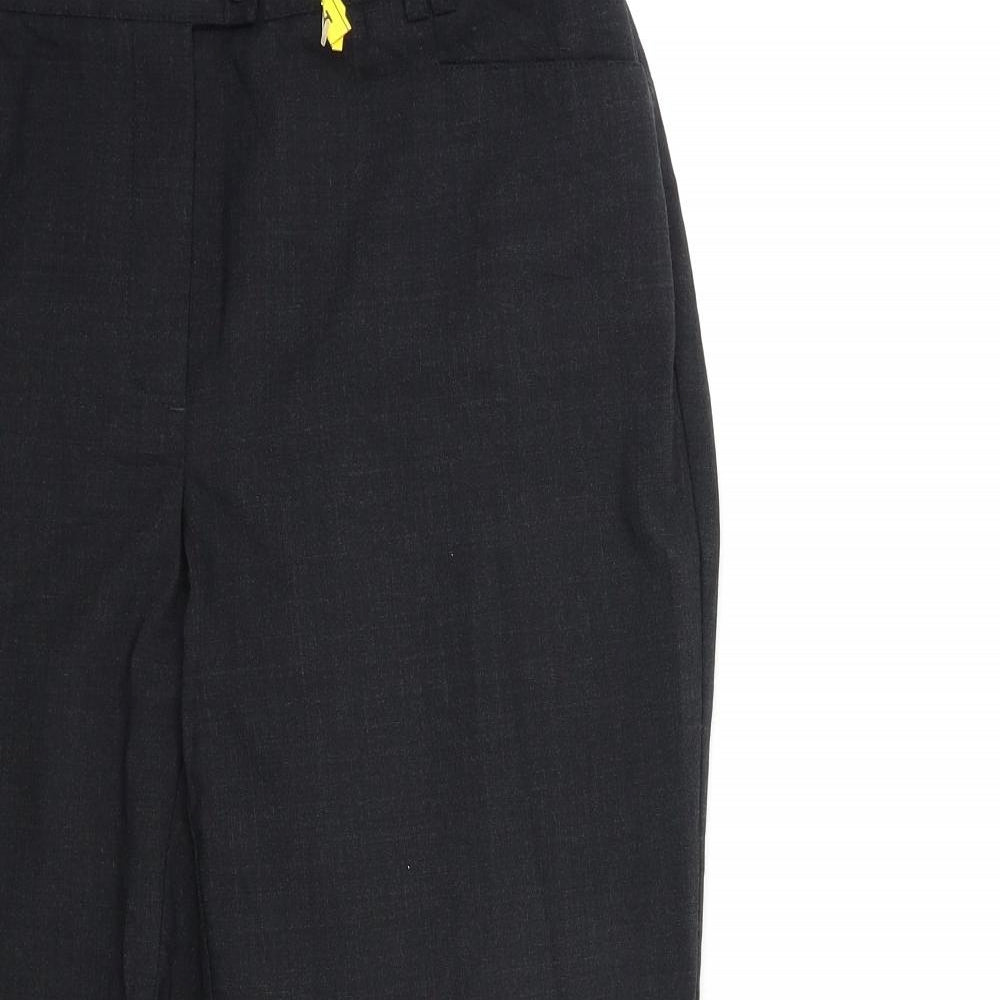 Mens UK Size 32 in warbush Regular Fit  Black Trousers