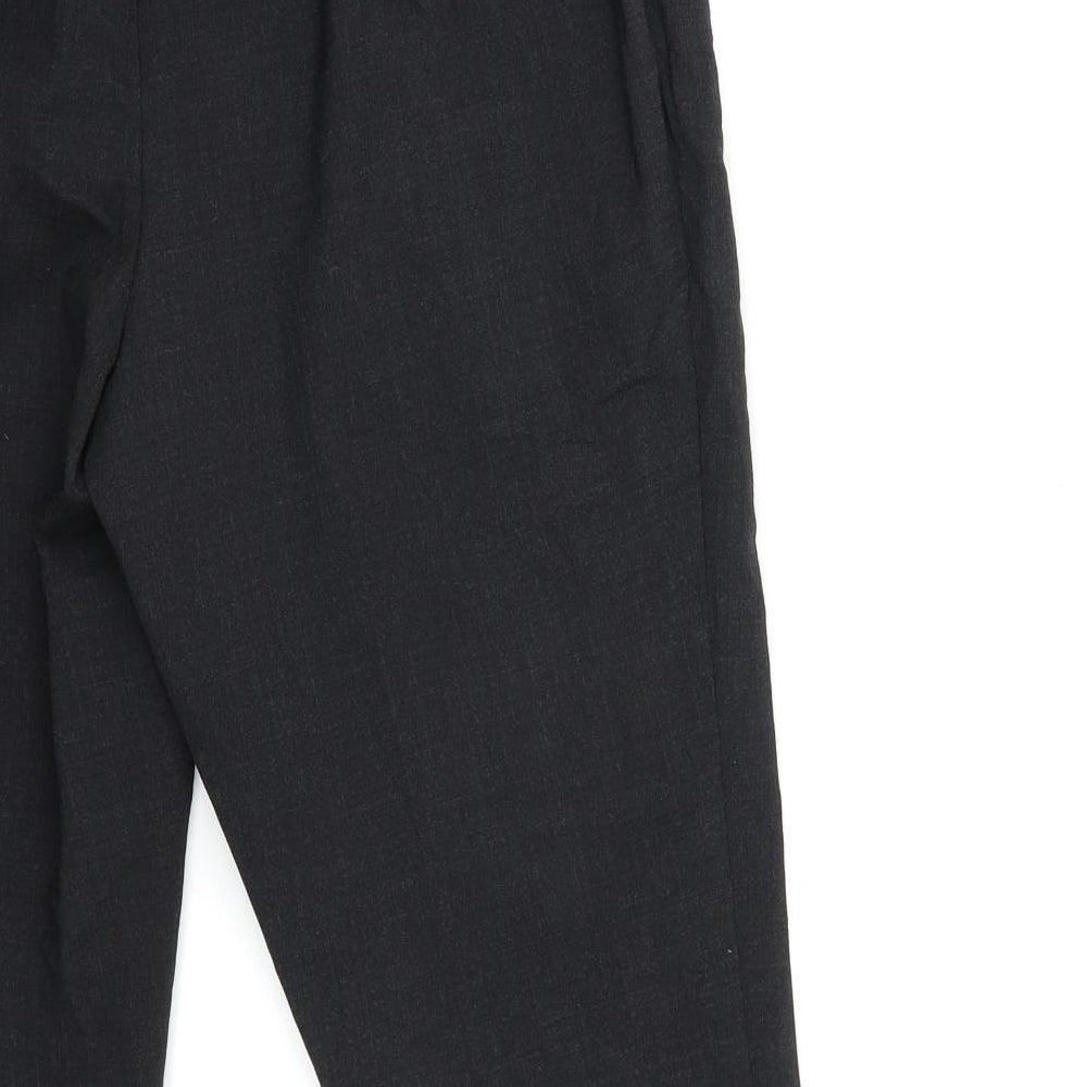 Mens UK Size 32 in warbush Regular Fit  Black Trousers