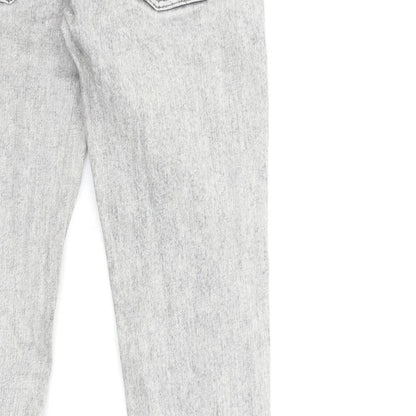 Exclusive Style Womens Grey  Denim Skinny Jeans Size 28 in L31 in