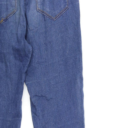 Womens UK Size 8 SINSAY Regular Fit Skinny Blue Jeans