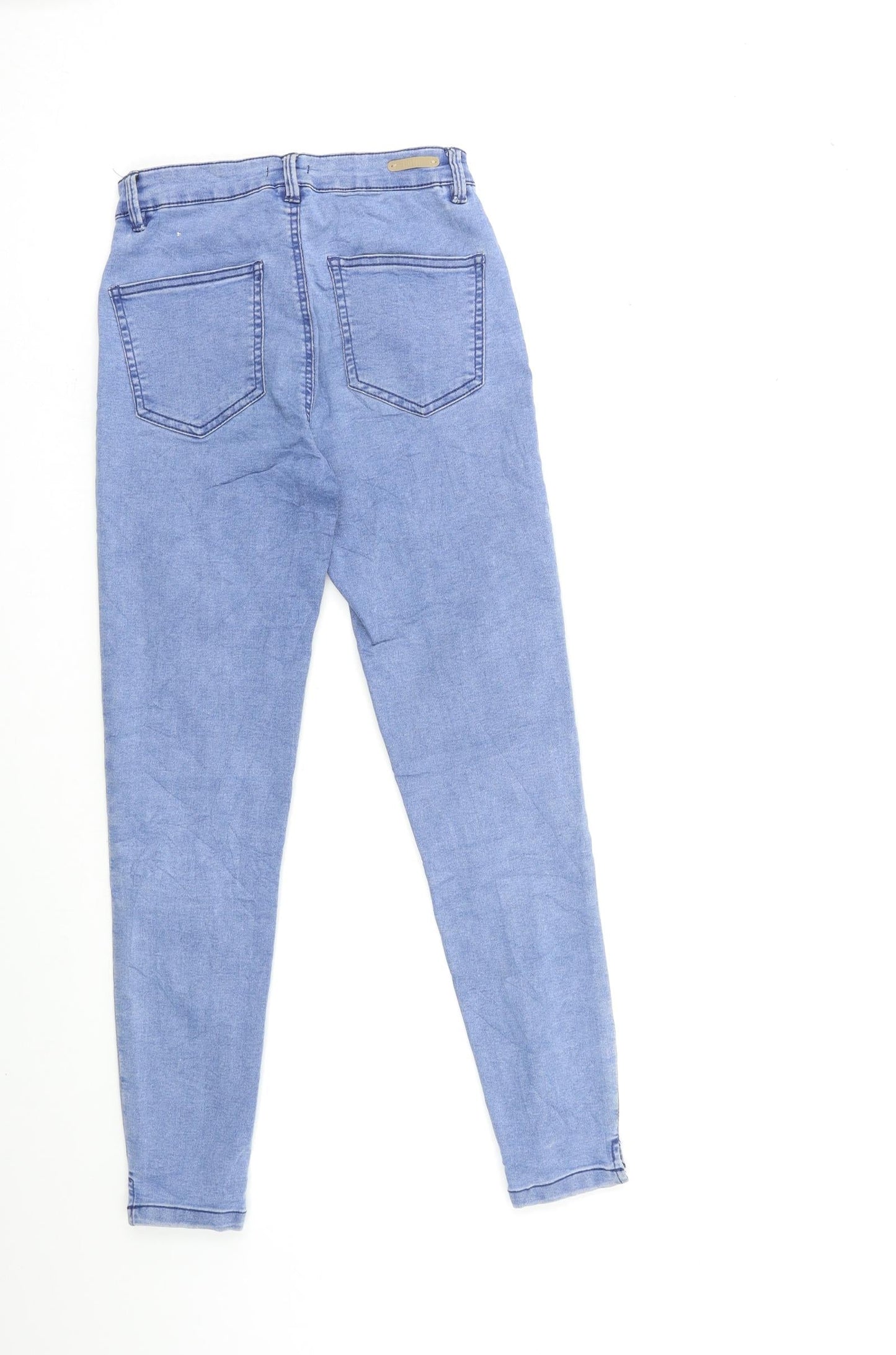 Womens UK Size 6 Diverse Regular Fit Skinny Blue Jeans