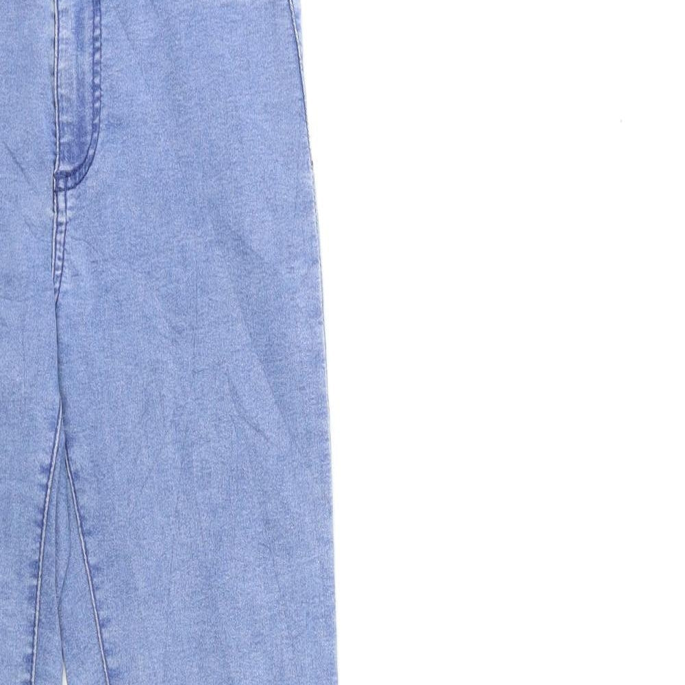 Womens UK Size 6 Diverse Regular Fit Skinny Blue Jeans