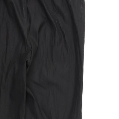 Womens UK Size 38 in Preworn Regular Fit  Black Trousers